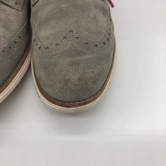 Cole Haan | lunargrand gray lace up sneakers - Picture 3 of 7